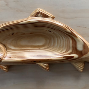 Fish Carving Platter & Charcuterie Board by CFL Alumnus Henry Waszczuk