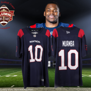 Henoc Muamba Montreal Alouettes Jersey