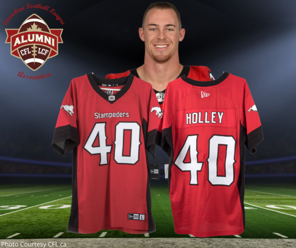 Nate Holley Calgary Stampeders Jersey