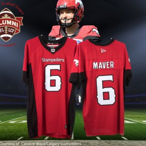 Rob Maver Calgary Stampeders Jersey